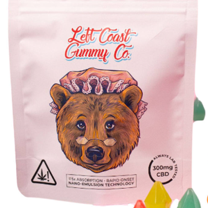 Left Coast CBD Gummys 300mg